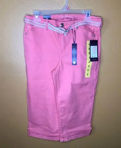 Gloria Vanderbilt Peach Skimmer Capri, 6