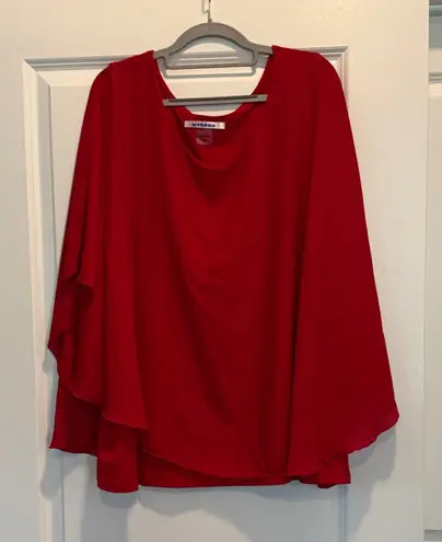 Peter Nygard NWOT Nygard Chiffon Overlay 3X Blouse