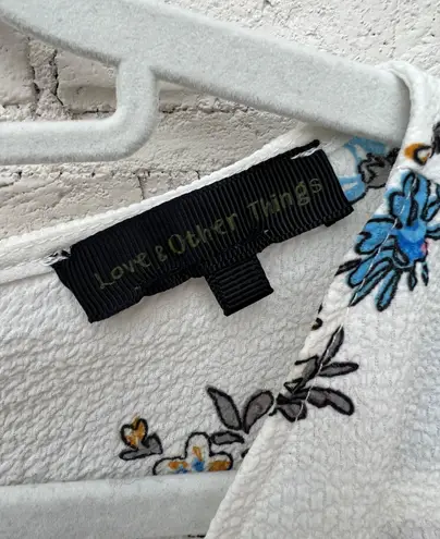 Love & Other Things Floral Romper