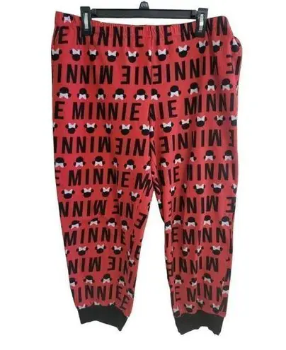 Fruit of the Loom Disney Minnie Mouse Cozy Pj Bottoms Size XL