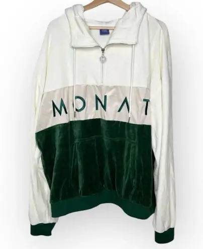 Monat Velour Track Suit Pullover Hoodie 3XL Multicolor 3