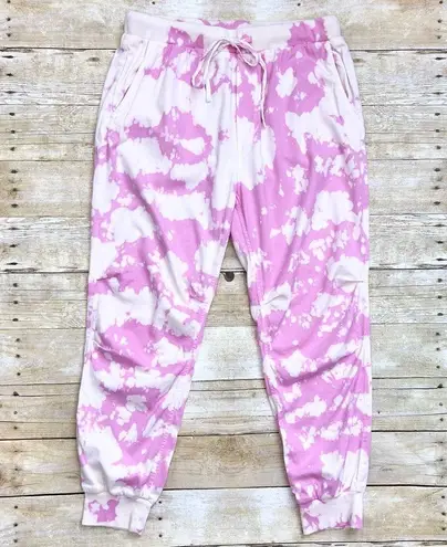 Sundry NWT  Pink Tie Dye Jogger Pants