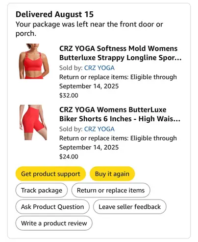 CRZ Yoga Sports Bra Strappy Longline