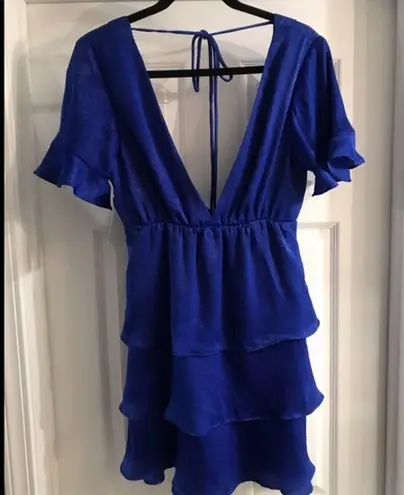 Show Me Your Mumu  Dulce dress in Royal Blue NWT