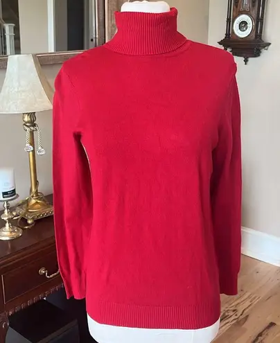 Joseph A Red Sweater Turtleneck  - Image 1