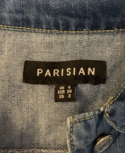Parisian studded jean jacket