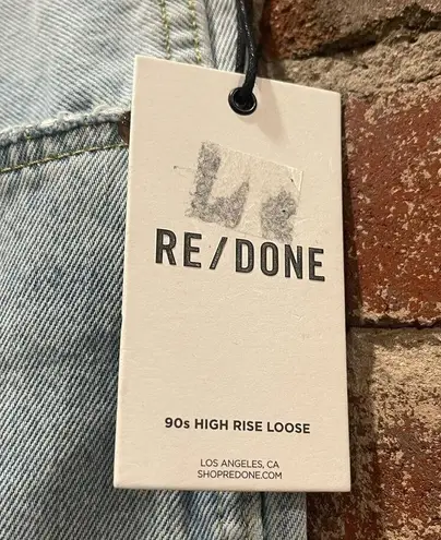 RE/DONE NEW  90s High Rise Loose Jeans Size 31