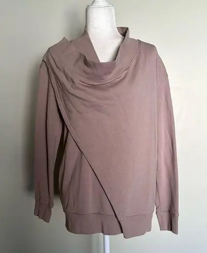 All Saints Drina Drape Zip Cardigan Jacket