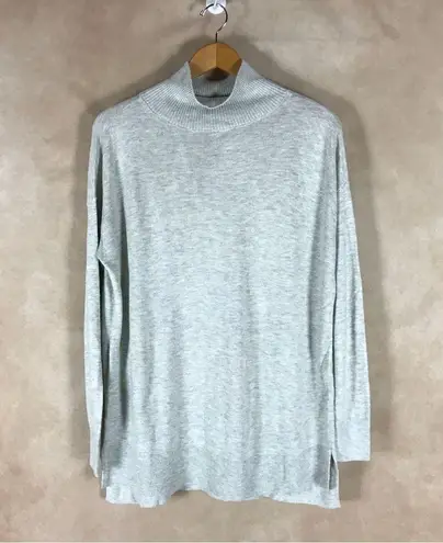 Loft  Boxy Slouchy Knit Turtleneck Sweater, Small