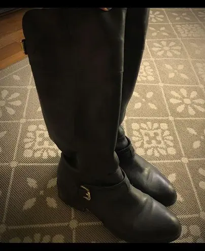 Ralph Lauren black riding boots