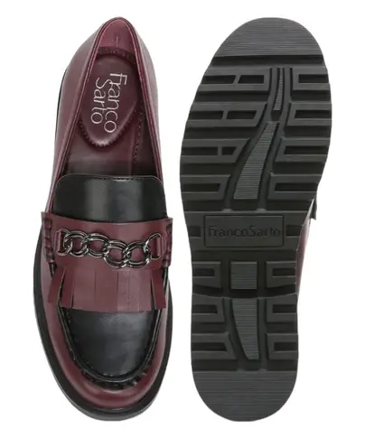 Franco Sarto  Limitmoc Faux Leather Lug Loafer