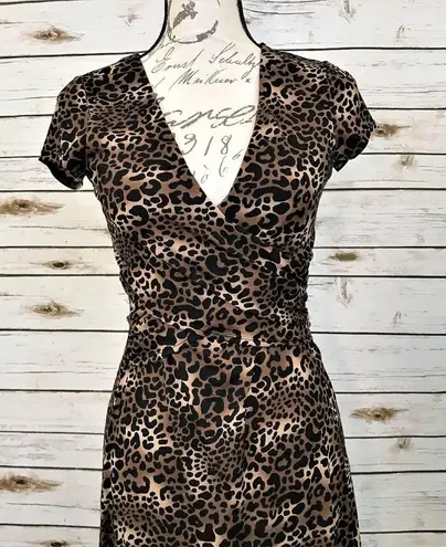 BCBG Maxazria Leopard Dress