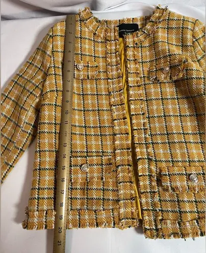 Jealous Tomato Jealous Tomatoes Mustard Tweed Blazer