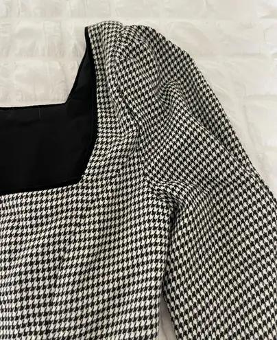 L'Academie Checkered Lila Mini Dress