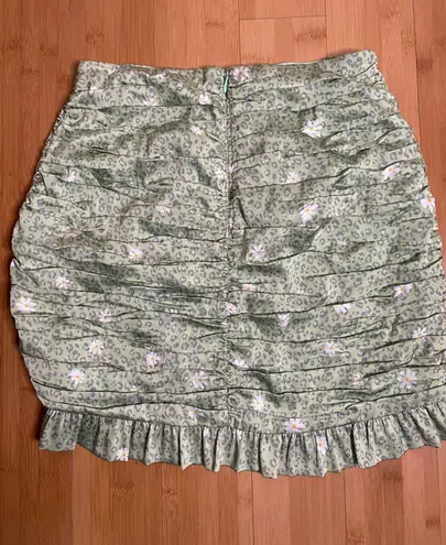 For Love & Lemons  Robin Skirt - Mini Cheetah