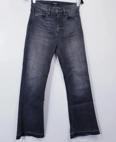 Hudson Jeans  Holy Flare High Rise Black Denim