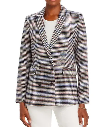 Rails Jac Double Breasted Blazer, Houndstooth Cardinal Pine Size M New w/Tag