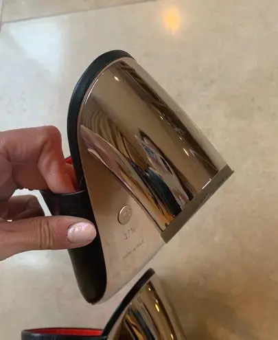 Proenza Schouler Like New Leather and Metal Shoes