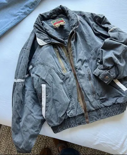 Anchor Blue Bomber Jacket