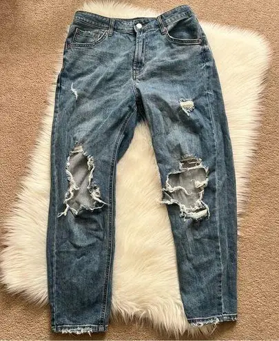 Wild Fable  High Rise Mom Jeans Destroy Size 8