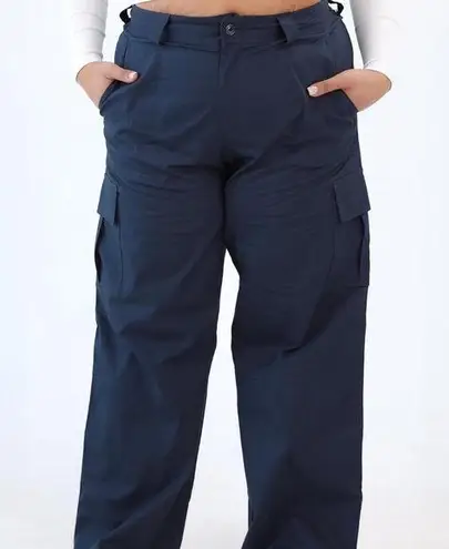 Klassy network Cargo Pants size xs Blue