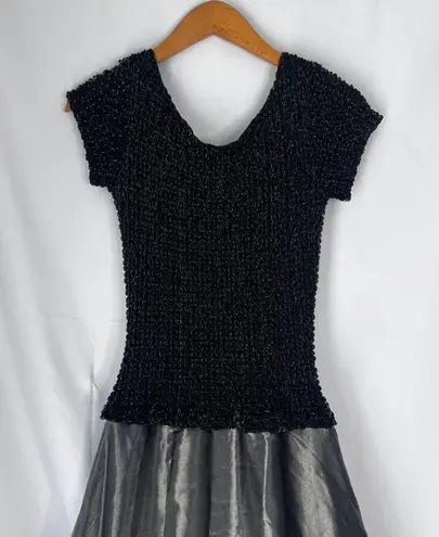 JS Collections Stretchy Bodice Taffeta Skirt Formal Evening Gown Size 8