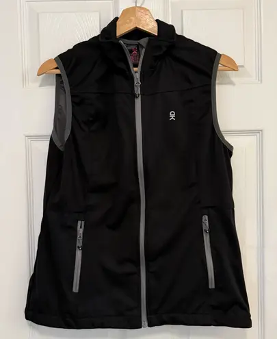 NWOT Little Donkey Andy Women's Lightweight Softshell Vest Black Size M