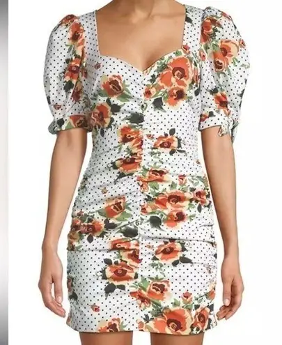 Lavish Lice NWT Lavish Alice floral ruched minidress size 14