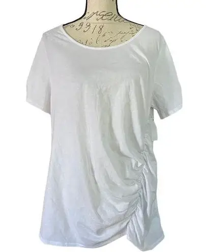 Caslon  White NWT $39 Cotton Blend Shirt Size XL