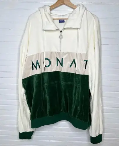 Monat Velour Track Suit Pullover Hoodie 3XL Multicolor 3