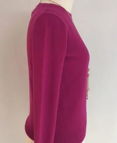 Banana Republic BR Fuchsia Knit Sweater NWT 