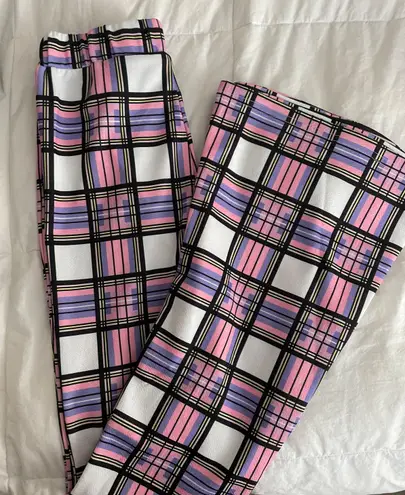 Plaid Flare Pants!! Multiple