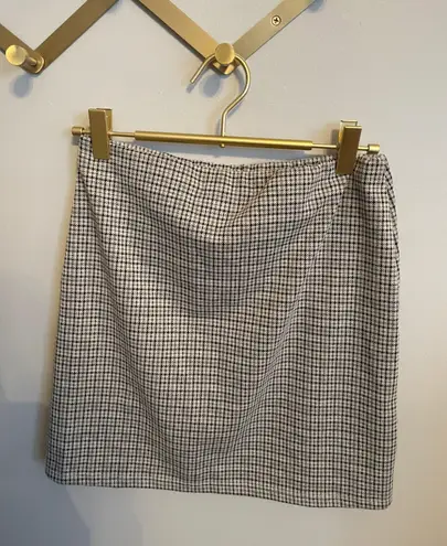 Full Tilt Patterned Mini Skirt