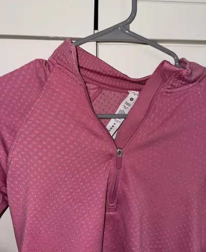 Lululemon Pink Half Zip