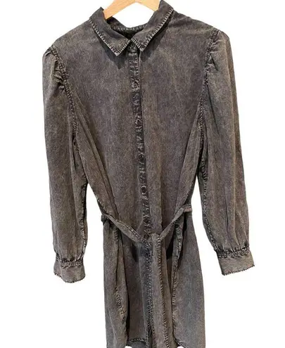 Rails Adele Acid-wash Denim Dress Size XXL