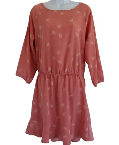 Joie NWT  Arryn Pink Dandelion‎ Floral Printed Dress M