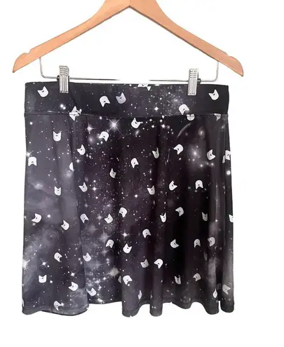 Hot Topic  Sailor Moon Black and Gray Galaxy Luna Skirt Size XL