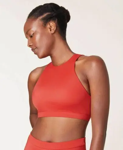 ANDIE Swim The Luzon Bikini Top Eco Nylon in Chili Pepper Red XL NWT