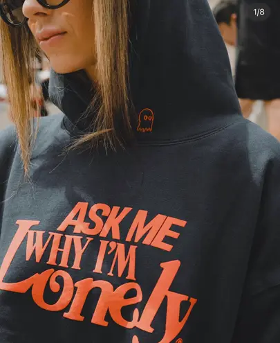 Lonely Ghost Heavyweight Sweatshirt - Ask Me Why I’m Lonely