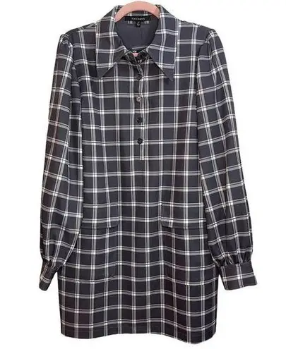 Toccin A Line Blouson Mini Shirtdress Size M