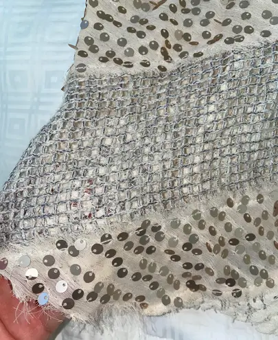 Free People Sequin Mesh top