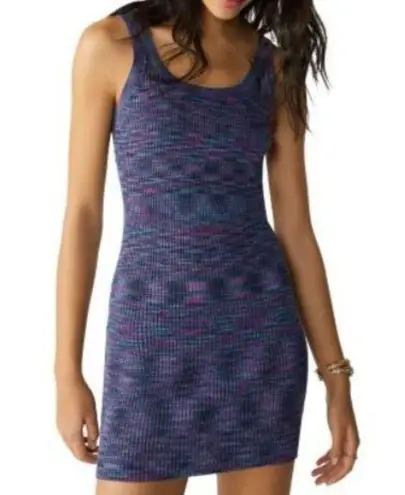 Ba&sh Womens Maxine Abstract Print Sleeveless Knit Mini Dress Size 8