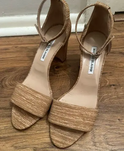 Manolo Blahnik Block Heel