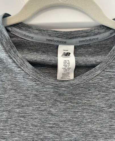 New Balance Gray Athletic Top