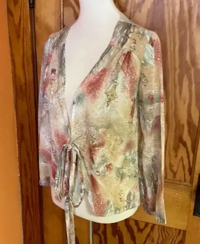 Vintage earthy 70s cover up