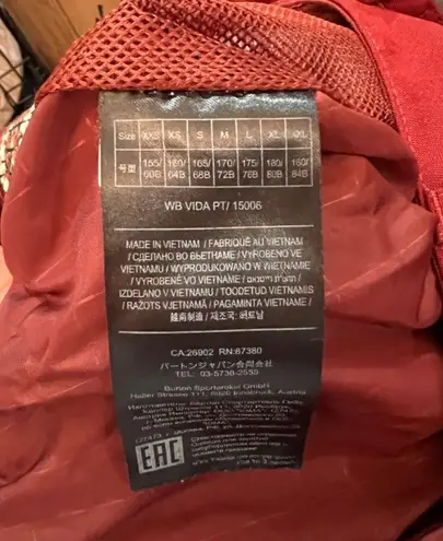 Burton Living Lining Snow Pant Size XS