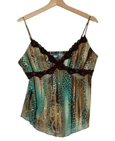 Star City Vintage Y2k Camisole Tank Top Size Small