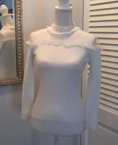 Romantic Zoe sweater White