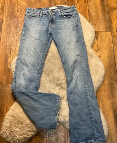 Levi's 545 Low Rise Boot Cut Denim Jeans Size 6 Medium Blue Womens - Image 1