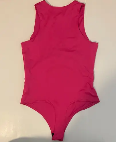 Live in the Moment NWOT Hot Pink Cutout Bodysuit